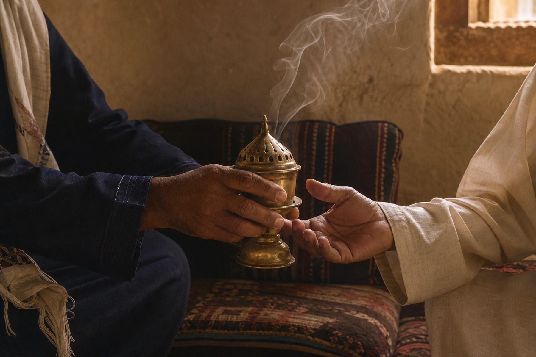 حين تمرّ المبخرة